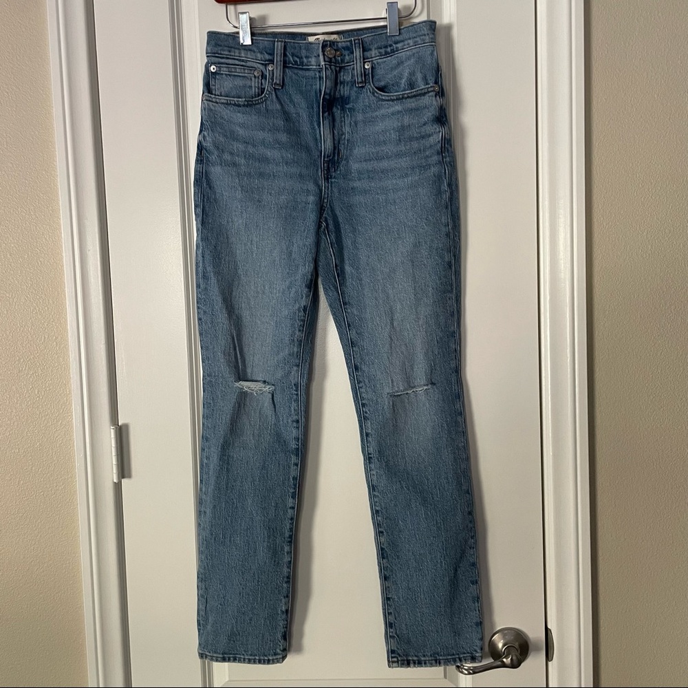 Madewell The High-rise Slim Boy Jeans
